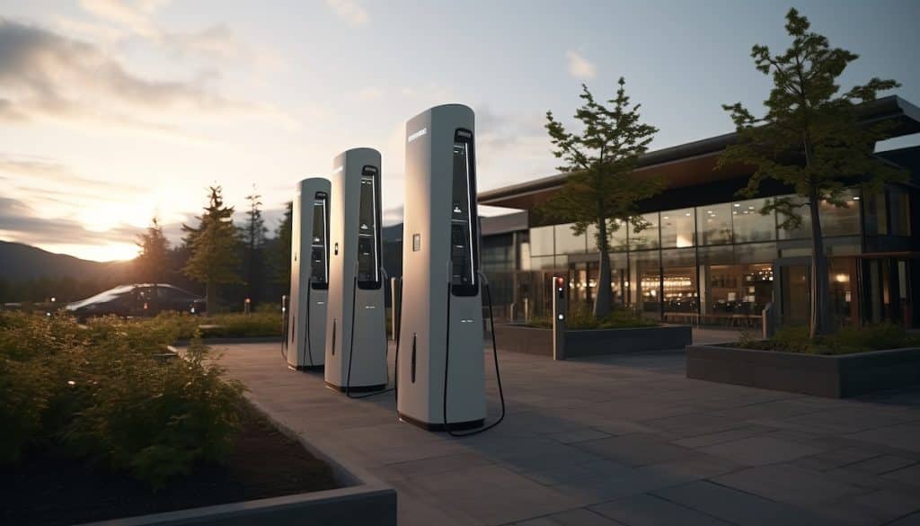 Sustainable business solutions with EV chargers in Worcester